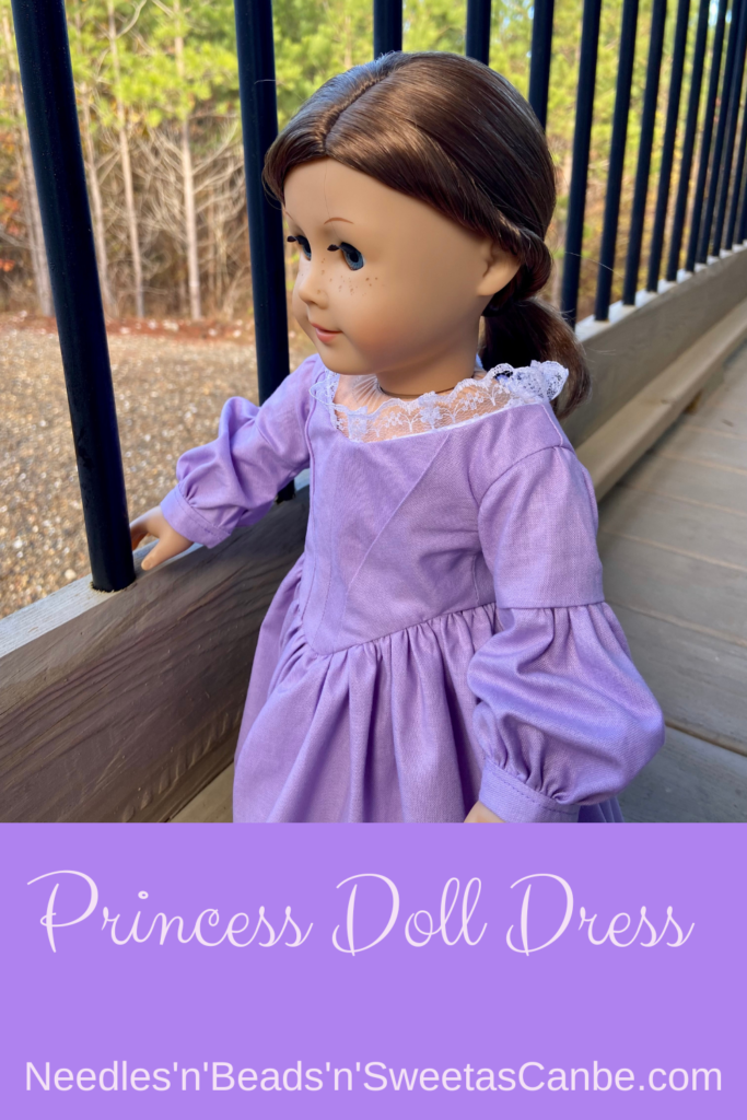 18 inch online doll dress pattern