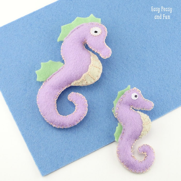 25+ Free Felt Animal Patterns - Easy And Cute Felt Animals ⋆ Hello Sewing