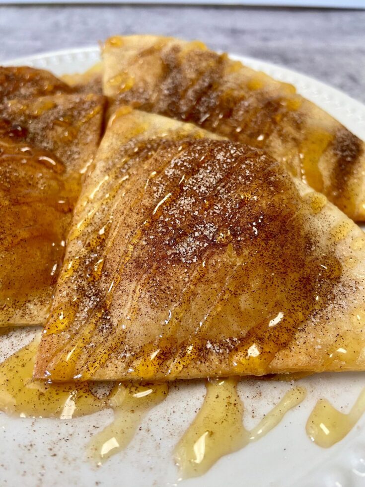 sopapillas on a plate