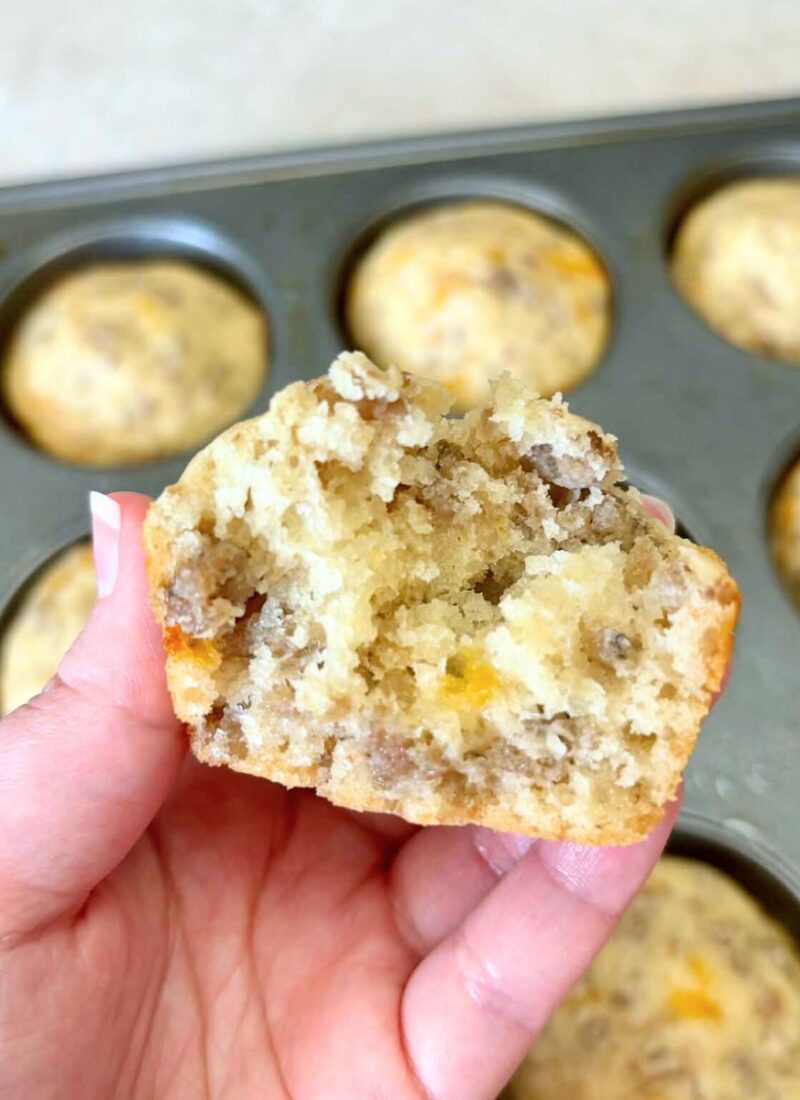 Easy Sausage Pancake Breakfast Muffins