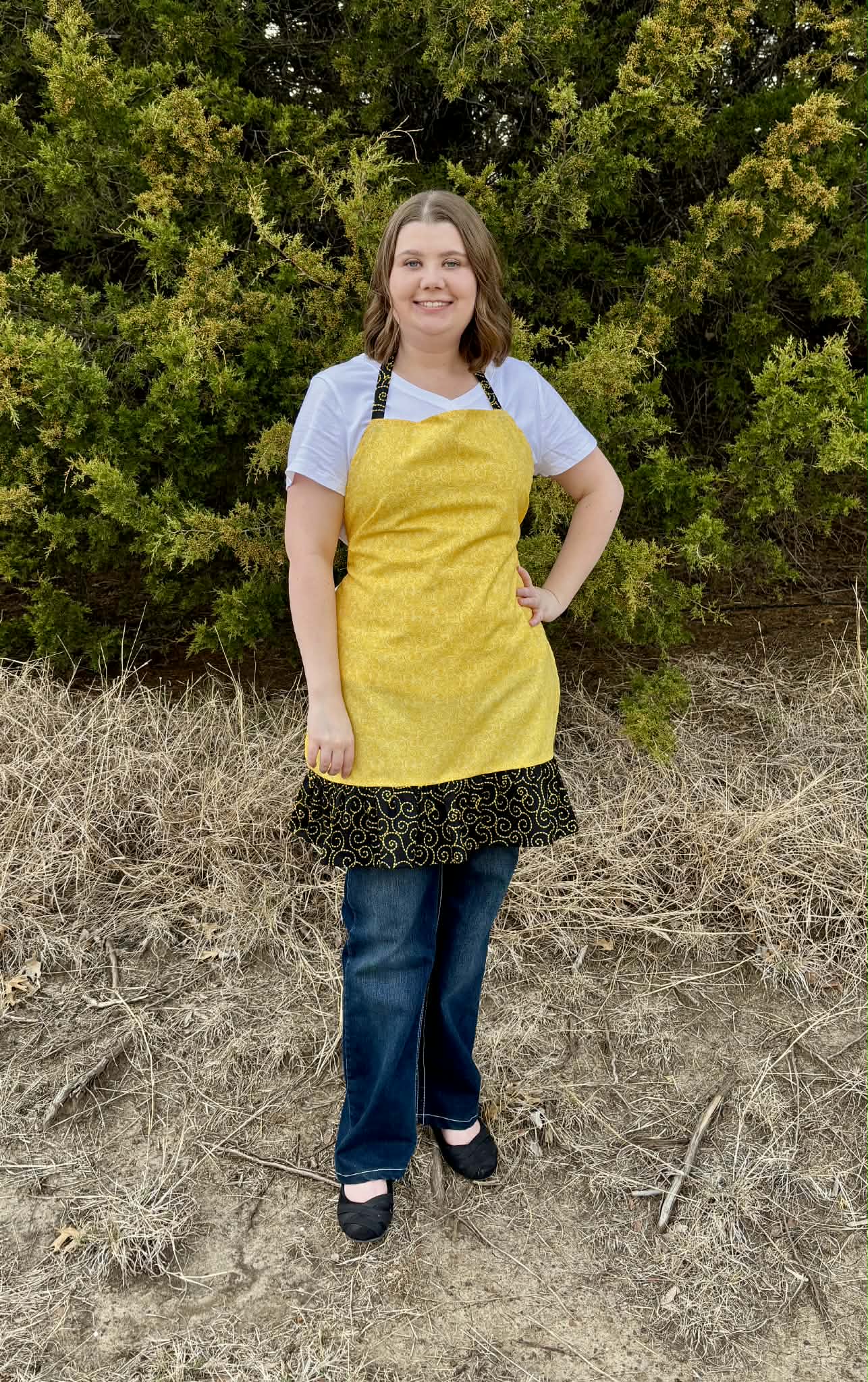 Easy Ruffled Apron Sewing Tutorial (Beginner Friendly ...