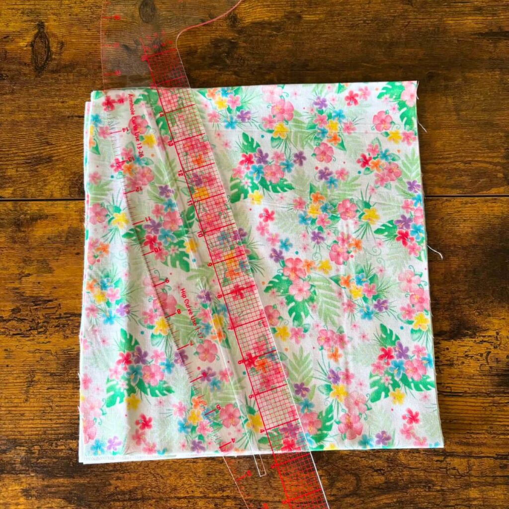 10" fabric squares
