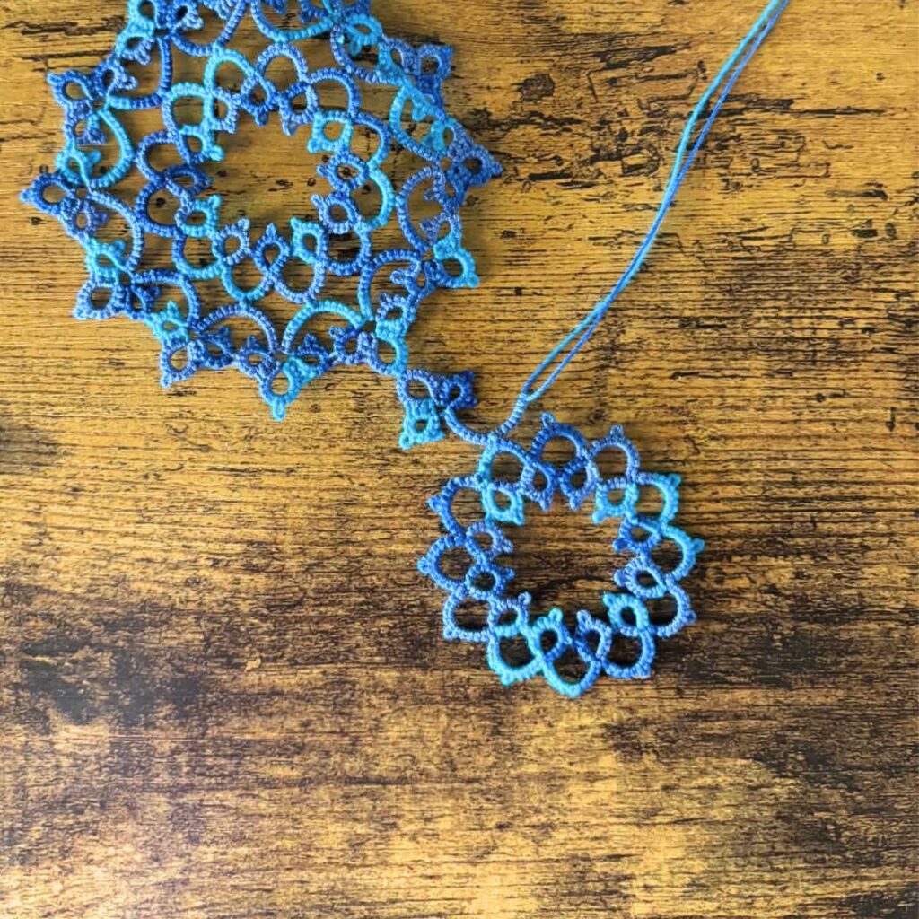 attaching the pieces